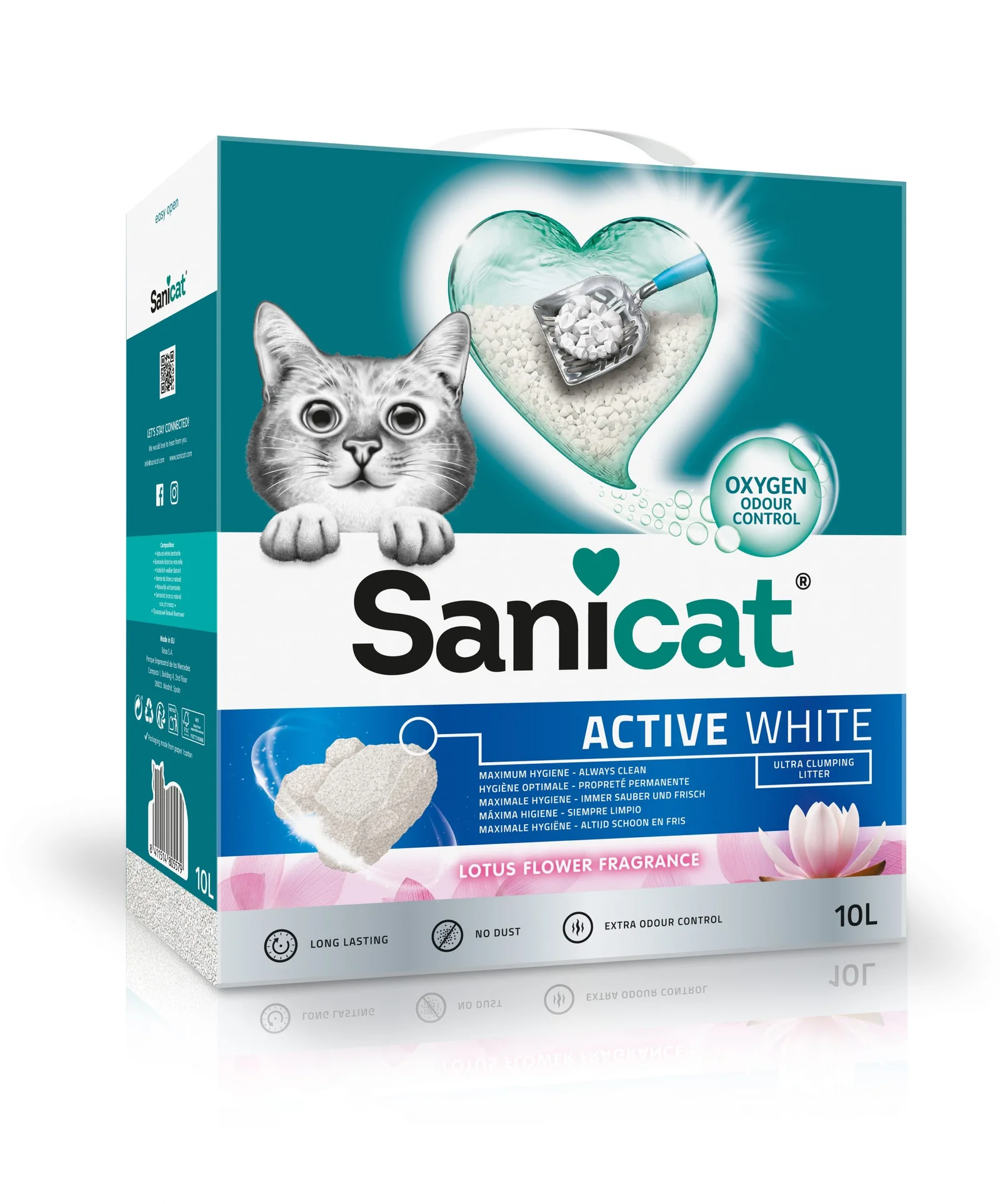 Arena Sanicat Active White Lotus 6L