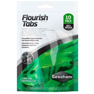 Fertilizantes para plantas acuaticas Flourish Tabs 10 Tabletas