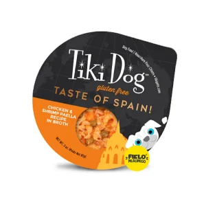 Tiki Dog Petites Taste of Spain Pollo y Camarón Paella 85 g