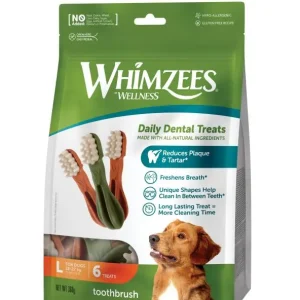 WHIMZEES BAG TOOTHBRUSH L