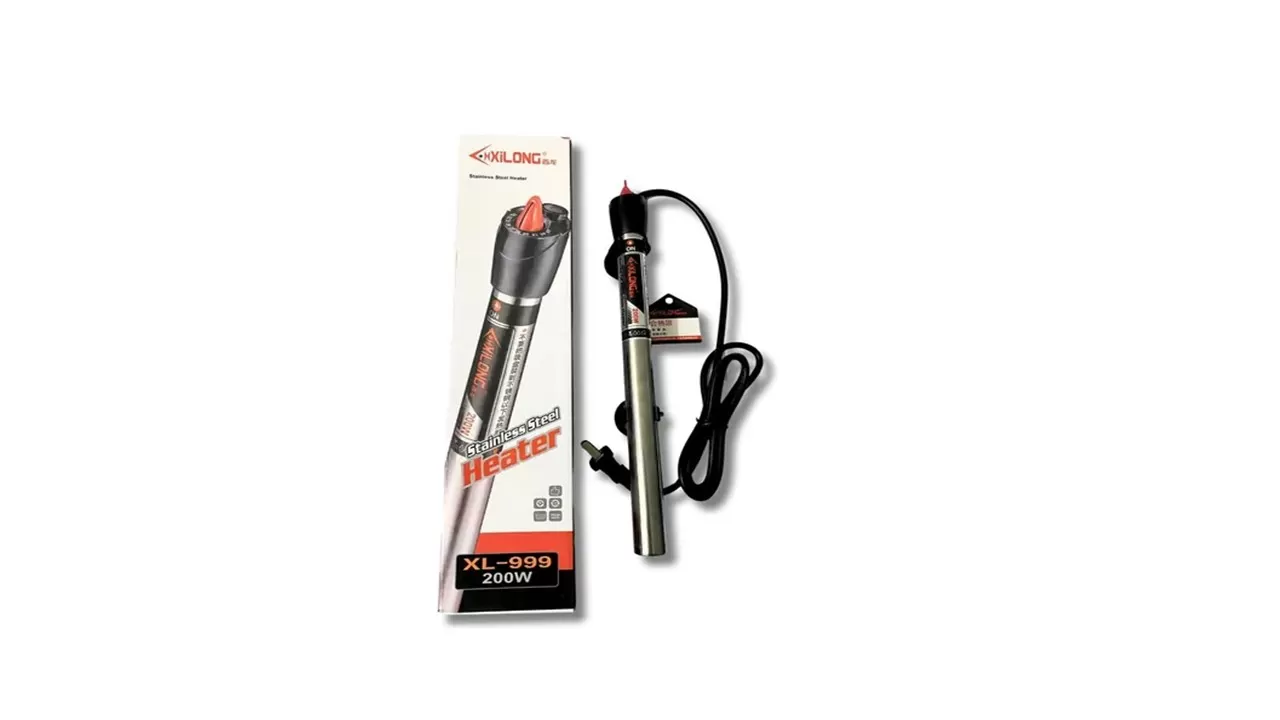 TERMOSTATO CALENTADOR PARA ACUARIOS CON REGULADOR DE TEMPERATURA XILONGO XL-200 W