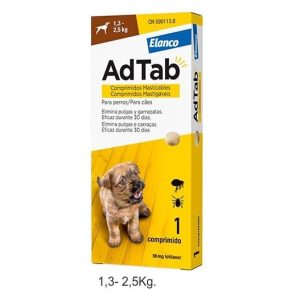 AdTab 56 Mg Perro 1,3-2,5 Kg 1 Comprimido