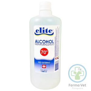 ALCOHOL 70% DESNATURALIZADO CON GLICERINA 1 LT
