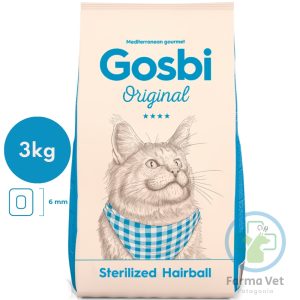 ORIGINAL CAT STERILIZED HAIRBALL 3 KG Alimento para Gatos