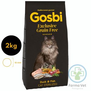 GRAIN FREE ADULT STERILIZED DUCK & FISH 2 KG  Para Gatos