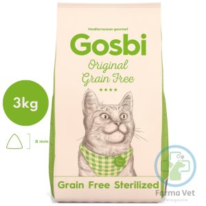ORIGINAL CAT GRAIN FREE STERILIZED 3 KG Gatos Esterilizados