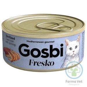 FRESKO CAT  STERILIZED TUNA LOIN WITH SHRIMP 70 G
