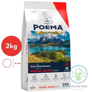 POEMA GATO ADULTO SALMÓN & KRILL CONTROL PESO 2 KG