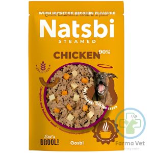NATSBI STEAMED CHICKEN 200 G Comida al Vapor Gourmet