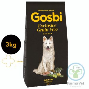 GRAIN FREE ADULT FISH MEDIUM 3KG Alimento en base a Pescados