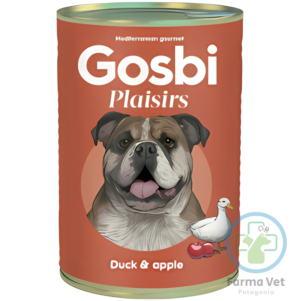 PLAISIRS DUCK & APPLE 400 G Paté de Pato para Perros
