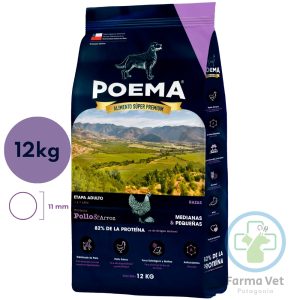 POEMA POLLO & ARROZ ADULTOS 12 KG Alimento para Perros