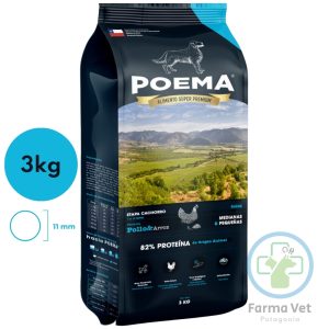 POEMA POLLO & ARROZ CACHORROS 3 KG Alimento para Cachorros
