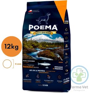POEMA SALMÓN & ARROZ CACHORROS 12 KG Alimento Hipoalergénico