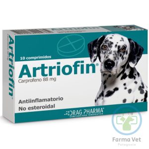 ARTRIOFIN 88 MG 10 COMPRIMIDOS Antiinflamatorio para Perros