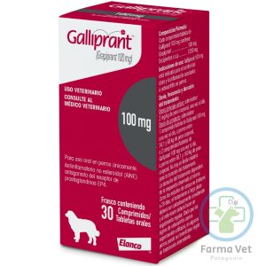 GALLIPRANT 100 MG 30 COMPRIMIDOS Aine de uso crónico