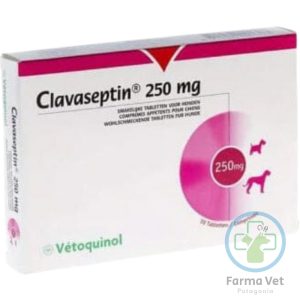 CLAVASEPTIN 250 MG 10 COMPRIMIDOS Antibiótico para Mascotas