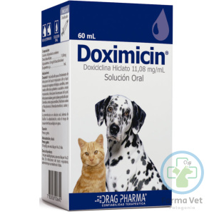DOXIMICIN JARABE 60 ML Antibiótico para Mascotas