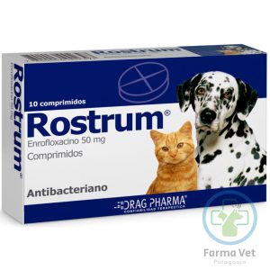 ROSTRUM 50 MG 10 COMPRIMIDOS Antibiótico de Amplio Espectro