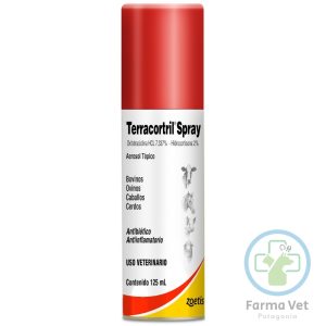 TERRACOTRIL SPRAY 125 ML Aerosol tópico antibiótico antiinflamatorio