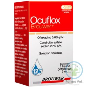 OCUFLOX 5 ML  Colirio Antibiótico con Ofloxacino