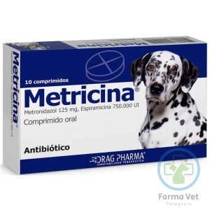 METRICINA 125 MG 10 COMPRIMIDOS  Antibiótico Bucal