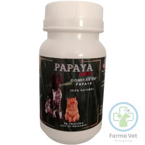PAPAYA 60 GOMITAS Suplemento Digestivo para Mascotas