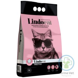 LINDOCAT PRESTIGE 5 LT  Arena con Aroma a Talco para Gatos