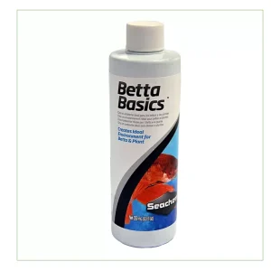 BETTA BASICS 250 ML SEACHEM ACONDICIONADOR DE AGUA Y AJUSTADOR DE PH PARA BETTAS