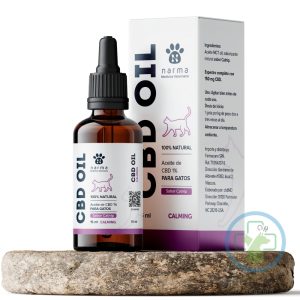 CBD OIL PARA GATOS 1% 15 ML Aceite calmante felino