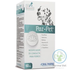 PAZ PET SUSPENSIÓN ORAL 60 ML Tranquilizante para Mascotas