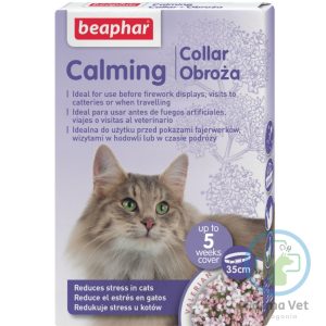CALMING COLLAR GATO ANTIESTRES Collar Relajante para Gatos