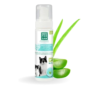 Champú espuma seca Men For San con Aleo Vera Gato 200ml