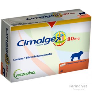 CIMALGEX 80 MG 8 COMPRIMIDOS Antiinflamatorio para Perros