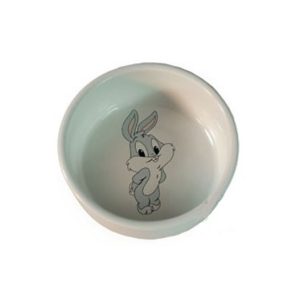 COMEDERO CERAMICA CONEJO 11cm 300ml