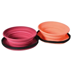 Comedero bebedero plegable doble con estuche 34Cm