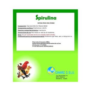 ESPIRULINA CANARIZ 250 GR.