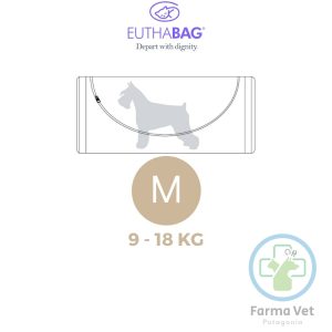 EUTHABAG TALLA M 9 A 18 KG Despedida para Mascotas