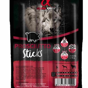 ALPHA SPIRIT CANINE BARRITAS JAMON 16X4UDS