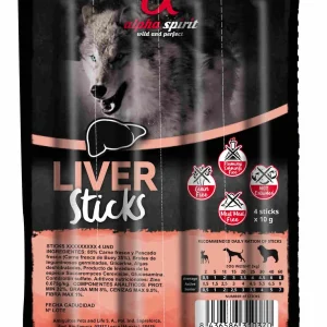 ALPHA SPIRIT CANINE BARRITAS HIGADO 30UDS