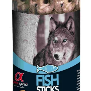 ALPHA SPIRIT CANINE RISTRA PESCADO CAJA 12X160GR