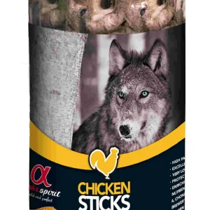 ALPHA SPIRIT CANINE RISTRA POLLO CAJA 12X160GR