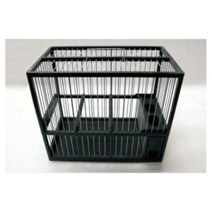 JAULA RECLAMO GRANDE NEGRA DOMEN