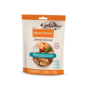 NV SuperFood Snack Salmón y Pescado Blanco 85 Gr