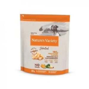 NATURES VARIETY MINI ADULT Pollo. 600gr.