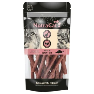 Sticks de salmón y atún NutraCat 30 g