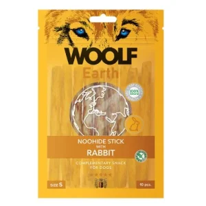 Woolf Earth Noodie Barritas con Conejo 90Gr