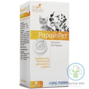 PAPAINPET 30 COMPRIMIDOS  Digestivo y antiinflamatorio