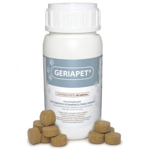 Ruiland Geriapet – Suplemento Alimenticio para Perros y Gatos Mayores, Multivitamínico