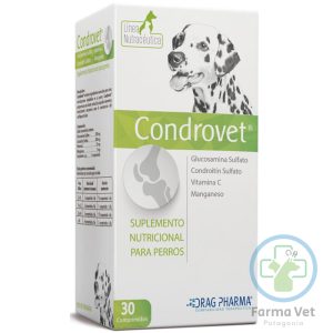 CONDROVET 30 COMPRIMIDOS  Suplemento Articular para Perros